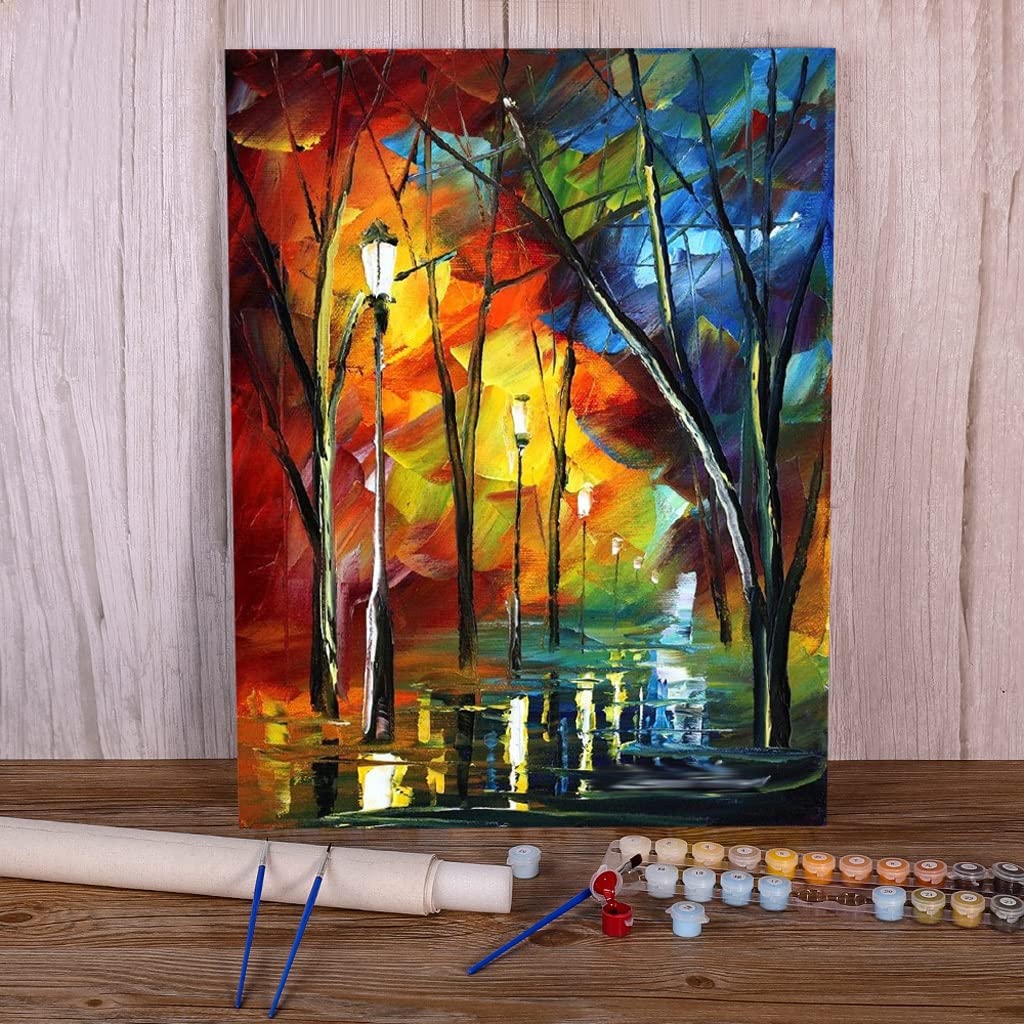 Amazon.co.jp: KXDFDC オイルペインティングスタイル私の涙の色数